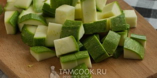 тушеные кабачки с рисом