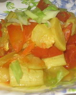 Тушеные овощи в мультиварке