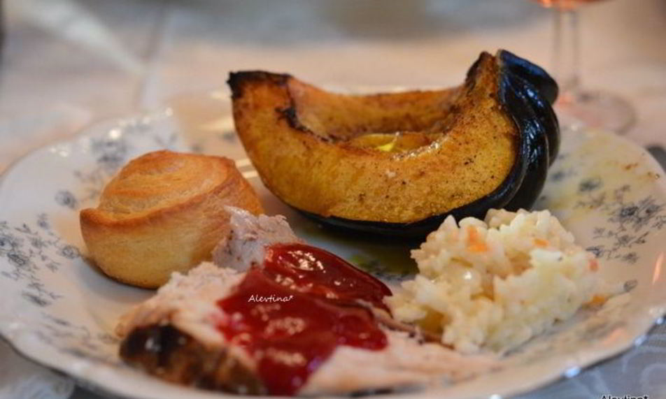 Рецепт тыква акорн, запеченная с корицей