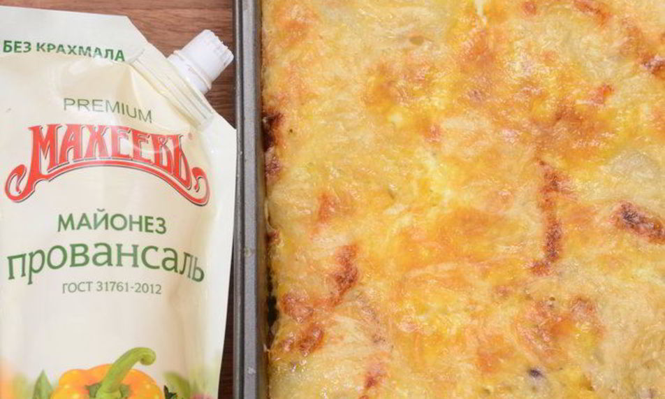 Рецепт запеченная картошка с майонезом
