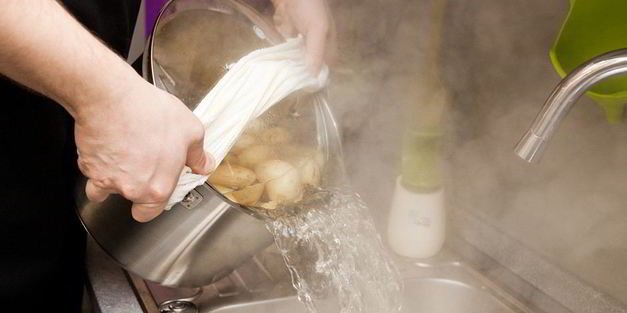 запеченная молодая картошка