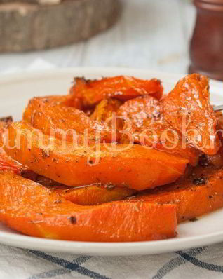 Запеченная пряная тыква