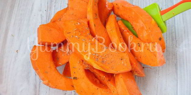 запеченная пряная тыква