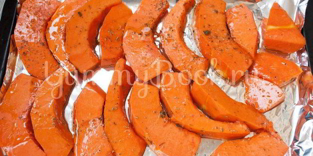 запеченная пряная тыква