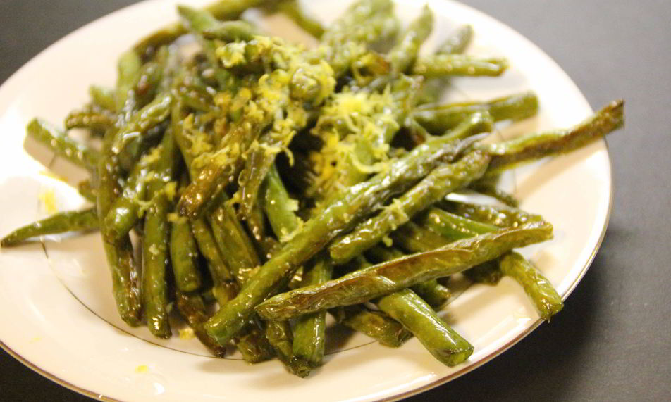 Рецепт запеченная стручковая фасоль