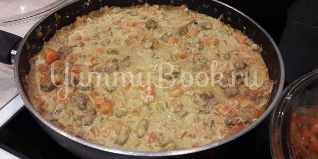 запеченная тыква, фаршированная говядиной