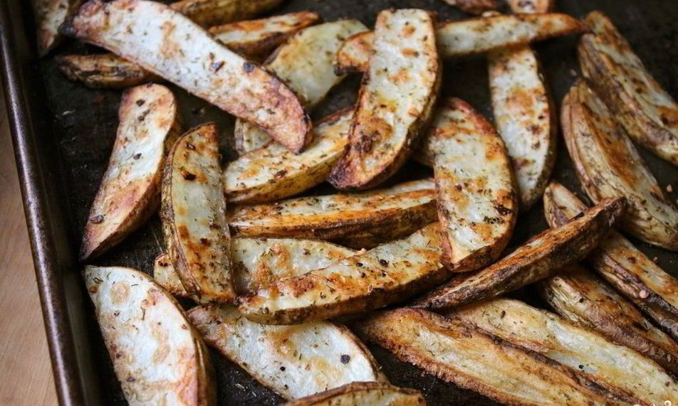 Рецепт запеченный картофель дольками