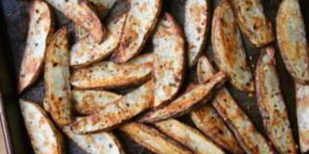 запеченный картофель дольками