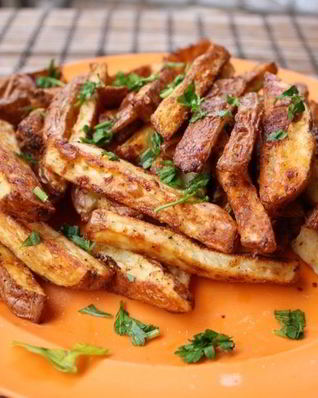 Запеченный картофель в соусе