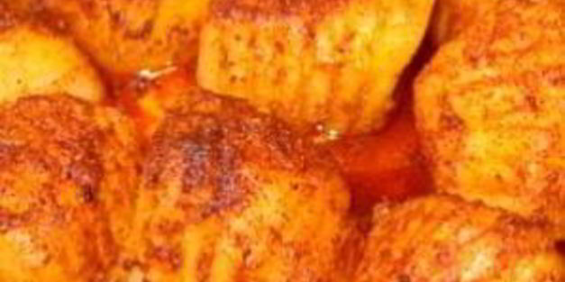 запеченный картофель в соусе