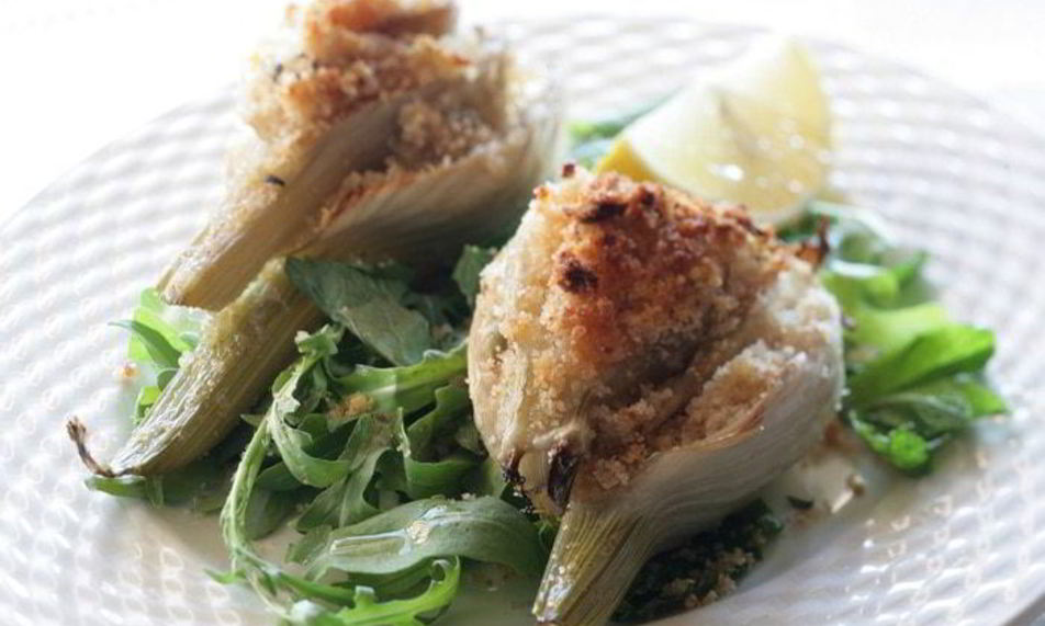 Рецепт жареный фенхель с оливковым маслом и апельсиновой начинкой