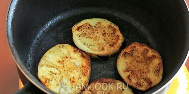 жареные баклажаны в маринаде