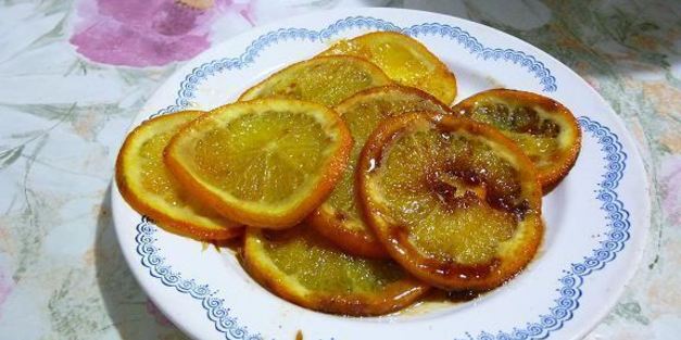 печень с апельсинами