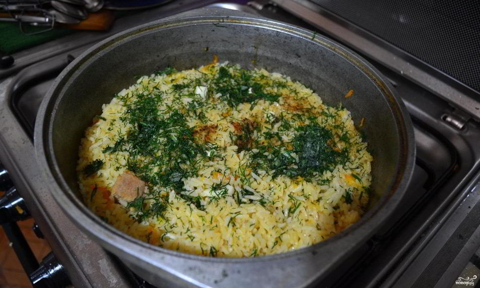 Рецепт классический плов со свининой