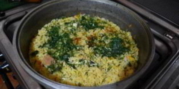 классический плов со свининой