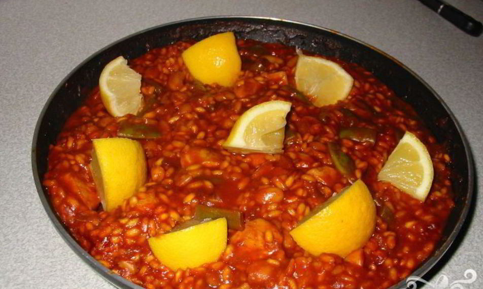 Рецепт куриная паэлья