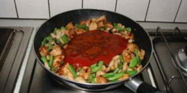 куриная паэлья