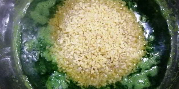 легкий плов из тунца и булгура