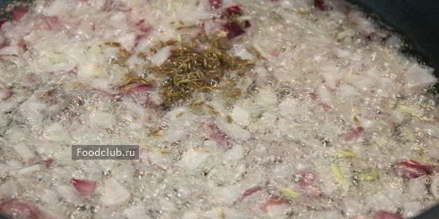 откидной плов с курицей и курагой