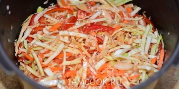 овощной плов в мультиварке