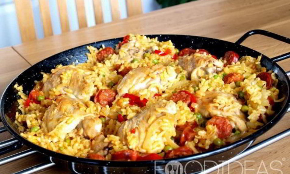 Рецепт паэлья с курицей