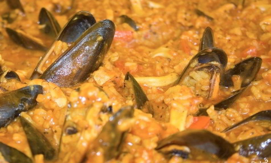 Рецепт паэлья с мидиями