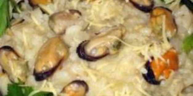 паэлья с мидиями