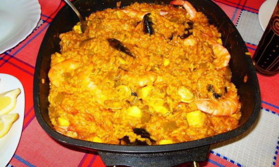 Рецепт паэлья с морепродуктами