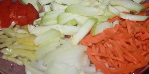 пилав из курятины с булгуром и нутом