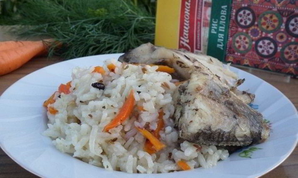 Рецепт плов дачный с карпом