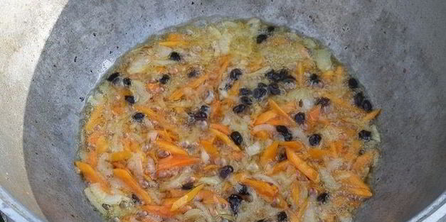 плов дачный с карпом