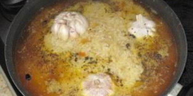 плов из баранины с помидорами