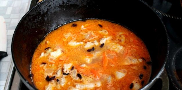 плов из баранины в казане