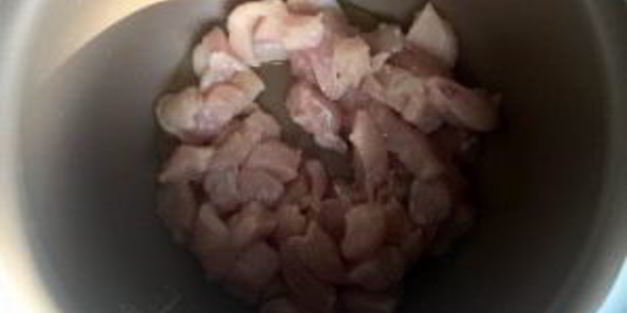 плов из чечевицы с курицей в мультиварке