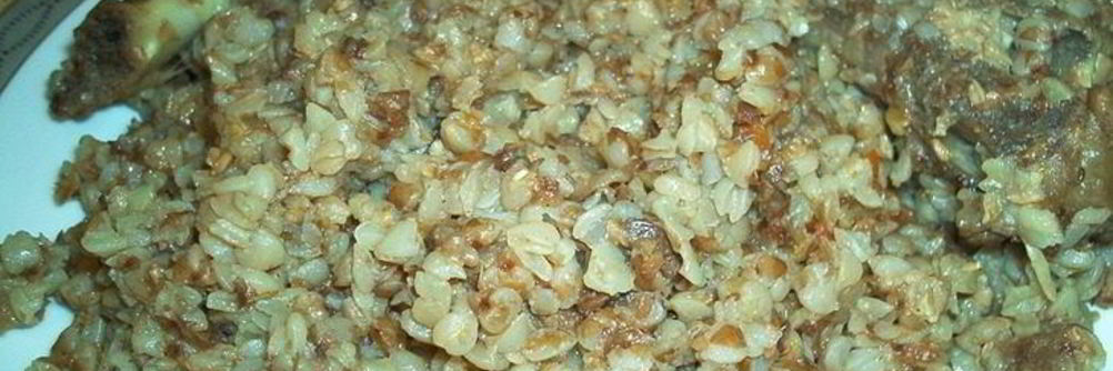 Плов из гречки