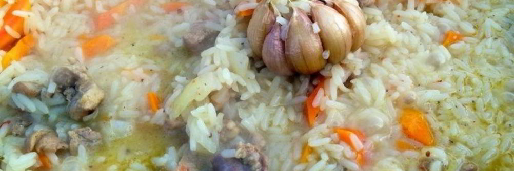 Плов из кролика