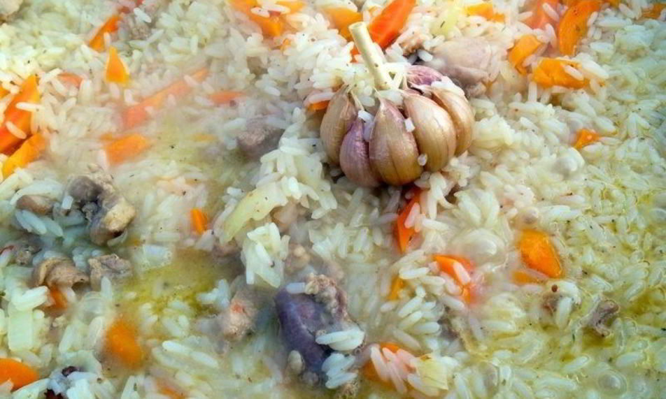 Рецепт плов из кролика