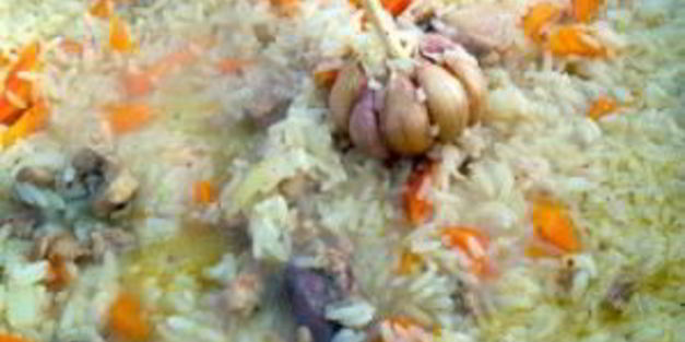 плов из кролика