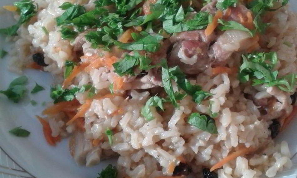 Рецепт плов из курицы на здоровье