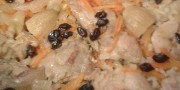 плов из курицы на здоровье