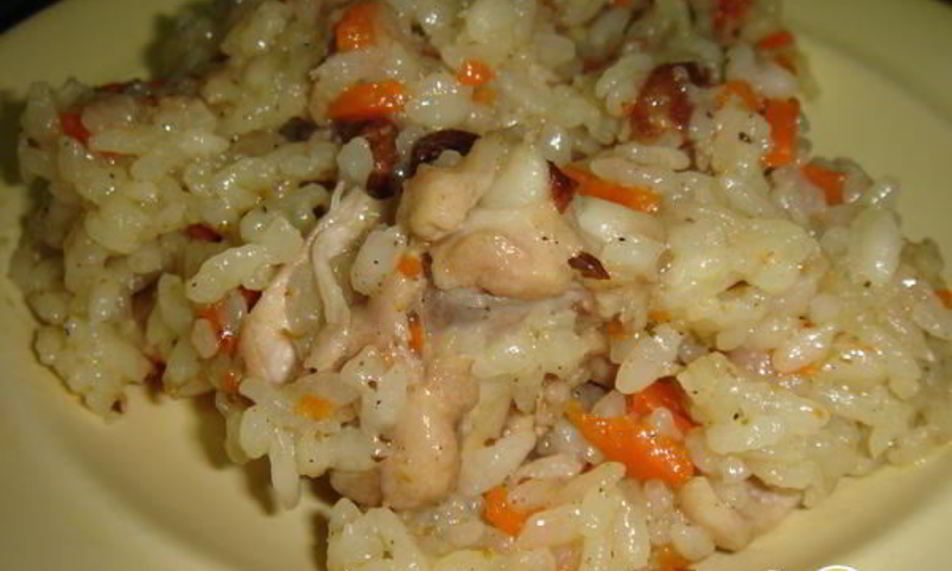 Рецепт плов из курицы с изюмом