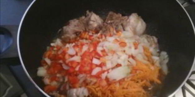 плов из окорочков