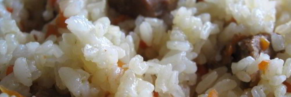 Плов из телятины