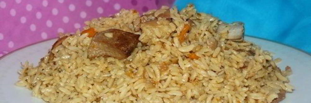 Плов из утки в мультиварке