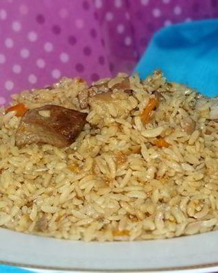 Плов из утки в мультиварке