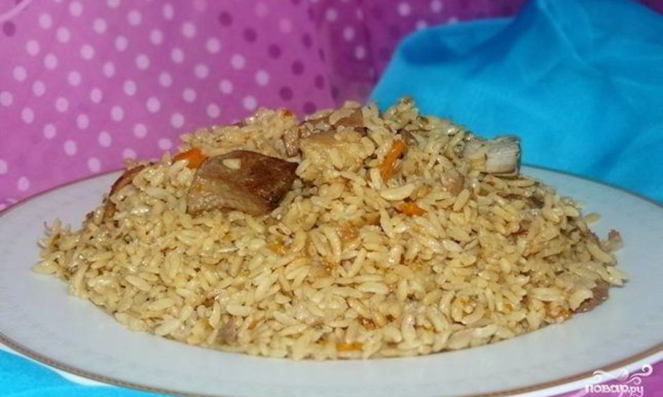 Рецепт плов из утки в мультиварке