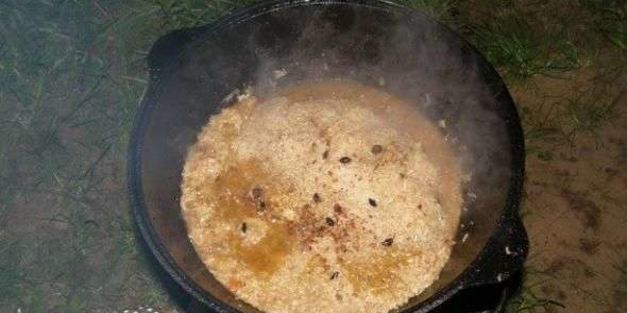 плов легкий