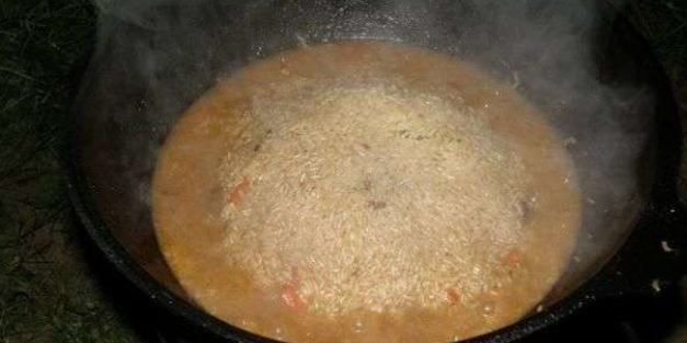 плов легкий