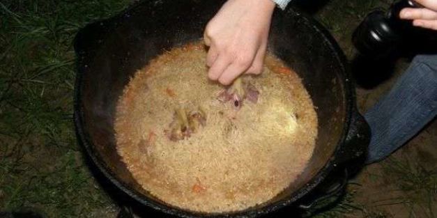 плов легкий