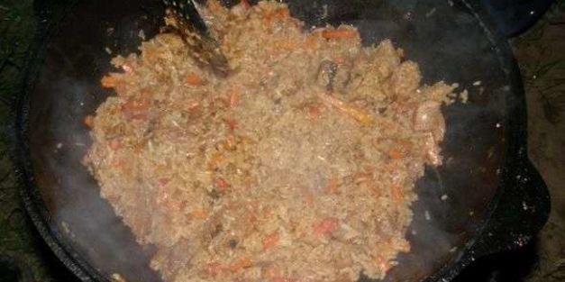 плов легкий